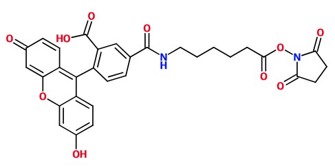 (image for) MC085427 6-(Fluorescein-5-carboxamido)hexanoic acid N-succinimidyl ester